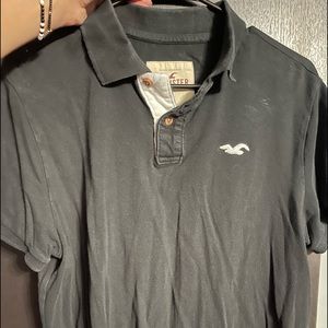 HOLLISTER DRESS SHIRT dark grey